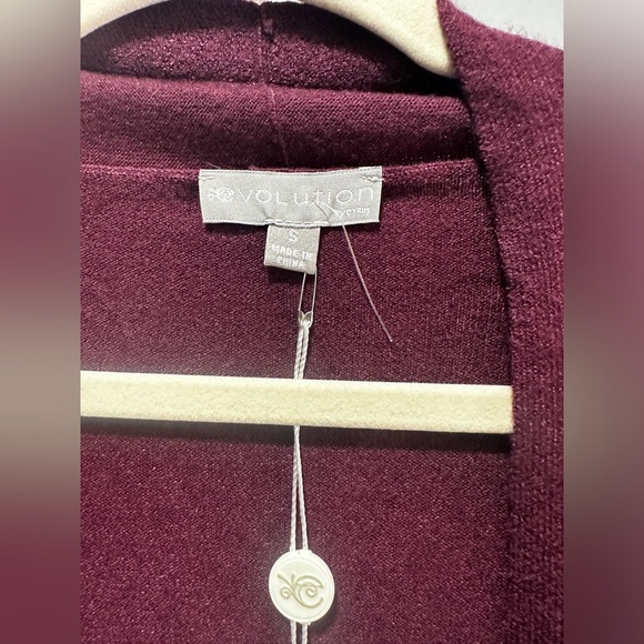 NWT EVOLUTION BY CYRUS Myna Lightweight Button Sleeve Cardigan - Picture 5 of 6